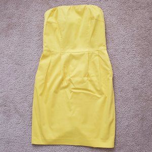 Express strapless dress